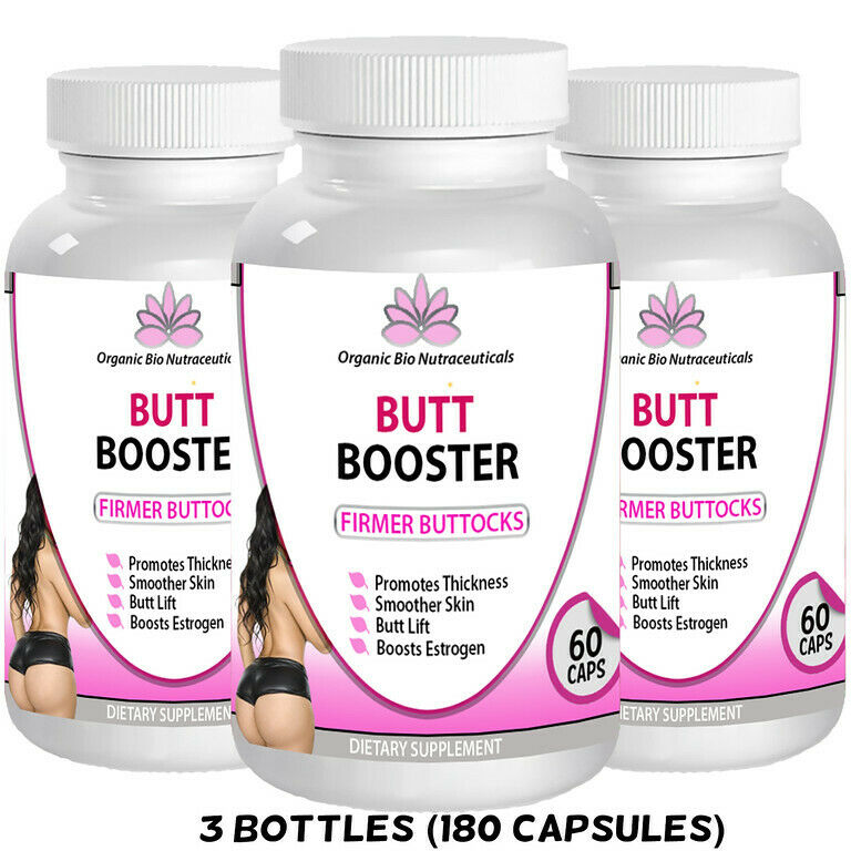 Butt Booster Natural Enlargement Butt Enhancer Firmer Rounder Booty Ass 180 Pill