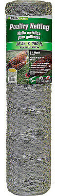 308495b 36-in. X 150-ft. Galvanized Poultry Net - Quantity 1