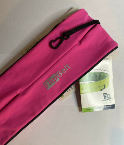 Flipbelt Classic Edition Running Belt-size Medium Or 6-8 Hot Pink