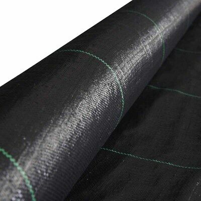 4ftx250ft Landscape Weed Control Membrane Fabric Ground Cover Barrier Block Mat